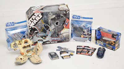 Lot 354 - Star Wars Transformers 'Darth Vader/Death Star' set and other sets