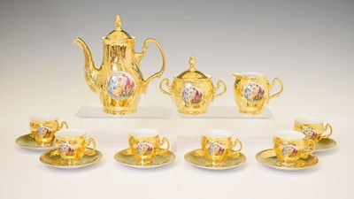 Lot 28 - Czechoslovakian Bernadotte coffee set