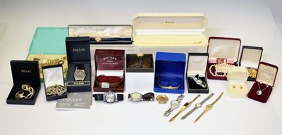 Lot 39 - Collection of costume jewellery and wristwatches