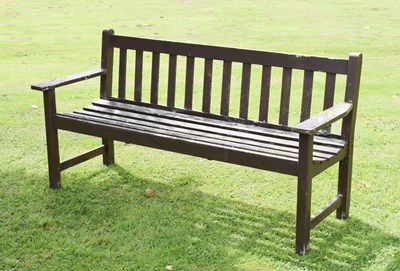 Lot 8 - Teak garden bench