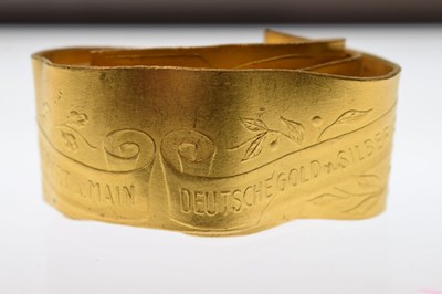 Lot 53 - Roessler, Frankfurt German gold ribbon