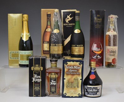 Lot 348 - Remy Martin Fine Champagne V.S.O.P Cognac, etc