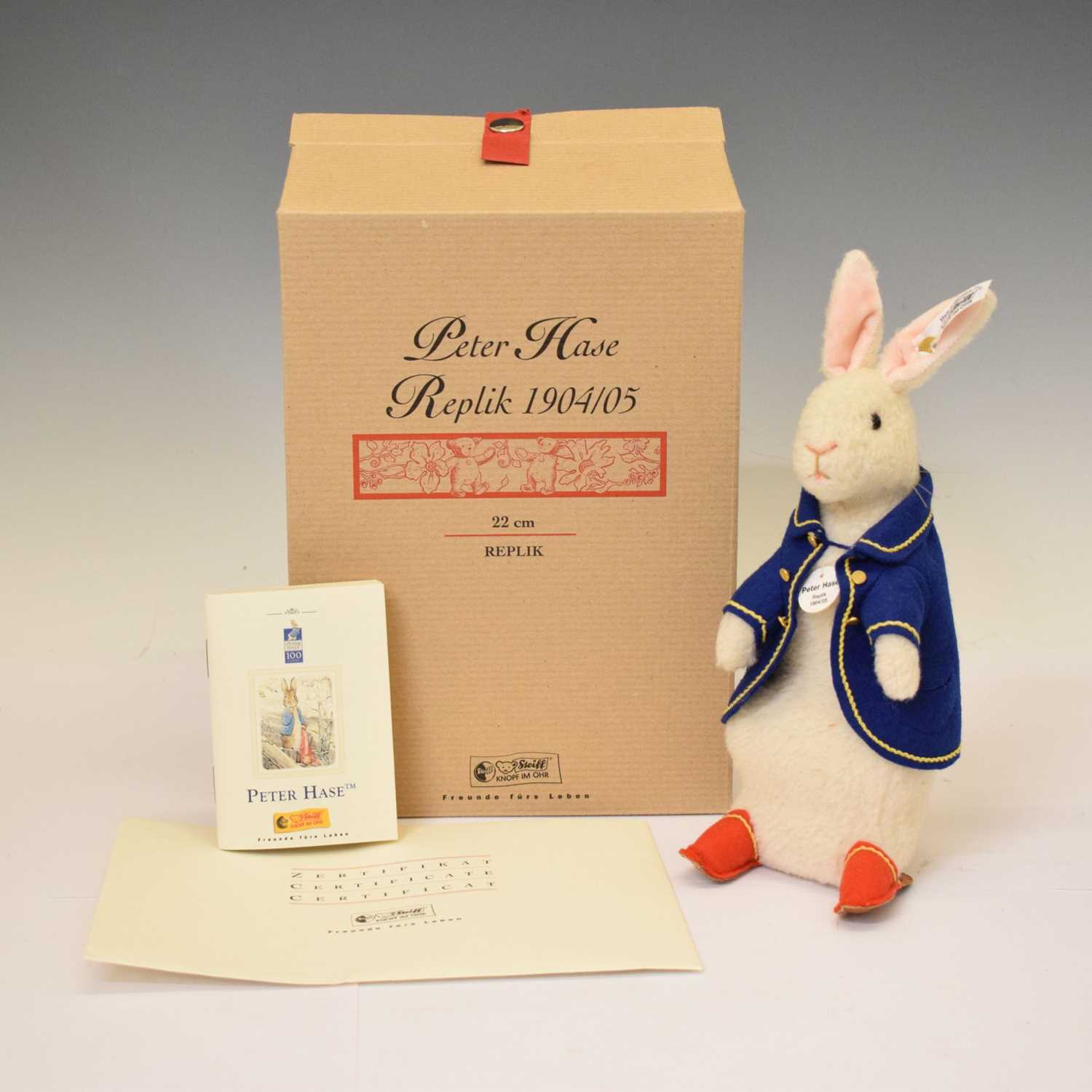 Lot 375 - Steiff 'Peter Hase' (Peter Rabbit) limited