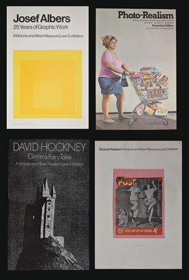 Lot 442 - Four exhibition posters