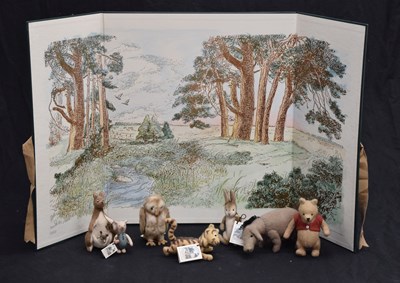 Lot 442 - R. John Wright - Rare limited edition set of 'Pocket' Winnie the Pooh & Friends