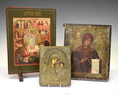 Lot 245 - Group of three icons
