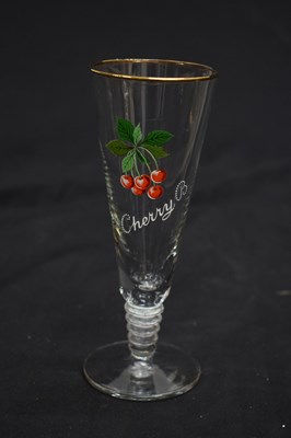Lot 80 - Set of six Mid-Century coloured drinking glasses