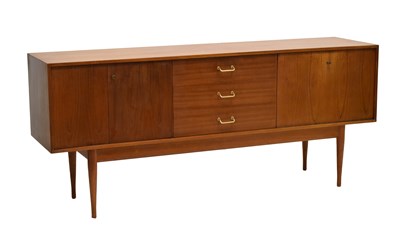 Lot 78 - 1960s Uniflex teak long sideboard