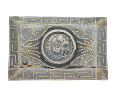 Lot 128 - Greek tetradrachm coin brooch