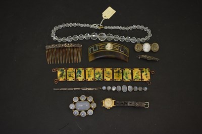 Lot 171 - Group of assorted 19th century and later jewellery