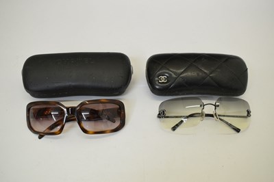 Lot 307 - Two pairs of Chanel sunglasses