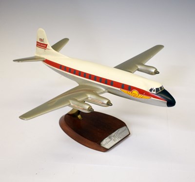 Lot 233 - Aviation Interest - Vickers Viscount 810 840 1:72 scale model by Westway Models