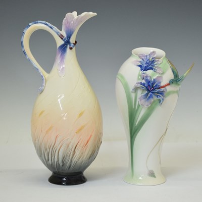 Lot 430 - Franz vase and ewer