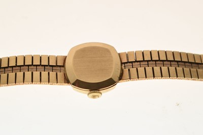 Lot 183 - Rolex - Lady's mechanical 9ct gold bracelet watch