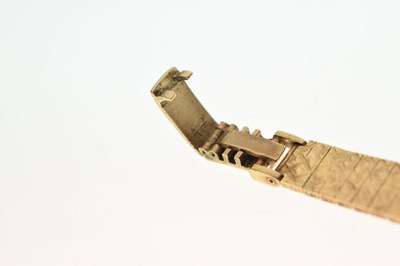 Lot 183 - Rolex - Lady's mechanical 9ct gold bracelet watch