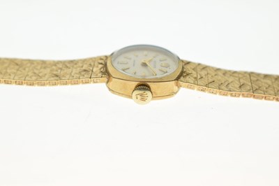 Lot 183 - Rolex - Lady's mechanical 9ct gold bracelet watch