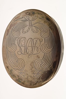 Lot 98 - James II silver tobacco box