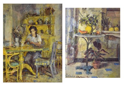 Lot 365 - Roderick Showan (1931-2014) - Pair of oils on board