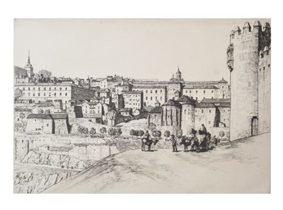 Lot 564 - Alfred Charles Stanley Anderson (1884-1966) - Drypoint etching