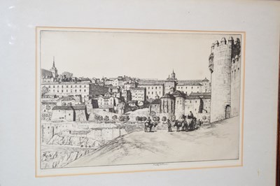 Lot 564 - Alfred Charles Stanley Anderson (1884-1966) - Drypoint etching