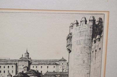 Lot 564 - Alfred Charles Stanley Anderson (1884-1966) - Drypoint etching