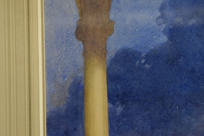 Lot 364 - Frederick Pegram (1870-1937) - Watercolour - 'Pierrot & Pierrette'