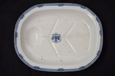 Lot 272 - S.S. Great Britain - Victorian ironstone meat plate