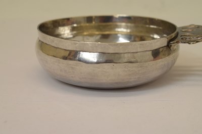 Lot 103 - George I Britannia standard silver bleeding bowl or porringer, sponsor's mark of John Fawdery