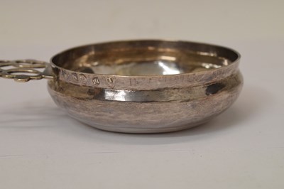 Lot 100 - George I provincial Britannia standard silver bleeding bowl or porringer