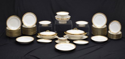 Lot 509 - Limoges porcelain part dinner service