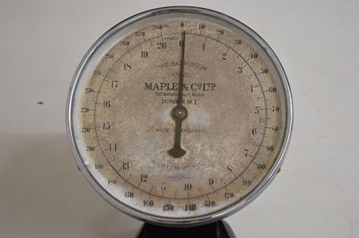 Lot 294 - Set of Maple & Co No. 220 'The Bathroom' personal scales
