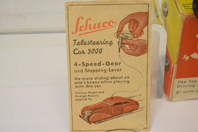 Lot 422 - Schuco - Two tinplate clockwork motor vehicles