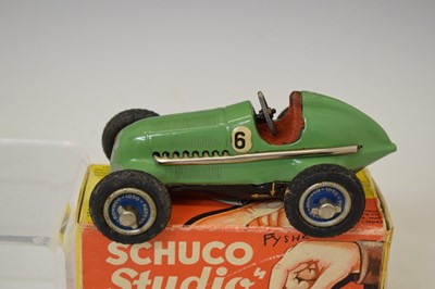 Lot 422 - Schuco - Two tinplate clockwork motor vehicles