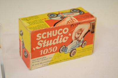 Lot 422 - Schuco - Two tinplate clockwork motor vehicles