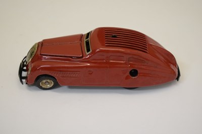Lot 422 - Schuco - Two tinplate clockwork motor vehicles
