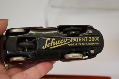 Lot 422 - Schuco - Two tinplate clockwork motor vehicles