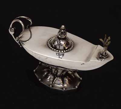 Lot 113 - Georg Jensen - 'Aladdin's Lamp' table lighter