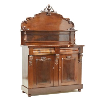 Lot 712 - Victorian mahogany chiffonier