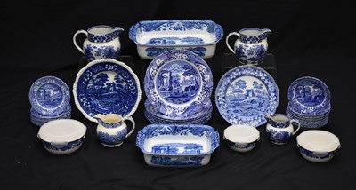 Lot 490 - Collection of Copeland Spode's 'Italian' wares