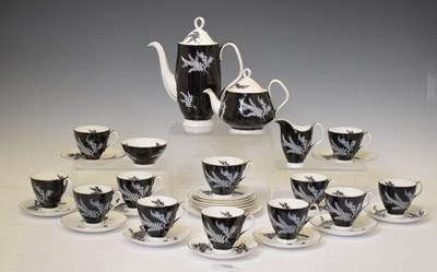 Lot 513 - Royal Albert 'Night & Day' pattern twelve person part service