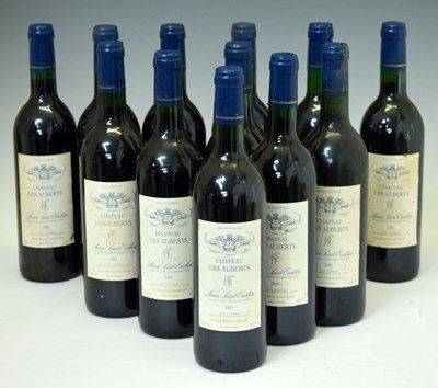 Lot 533 - Chateau les Alberts, Lussac Saint-Emilion, 2001, Bordeaux