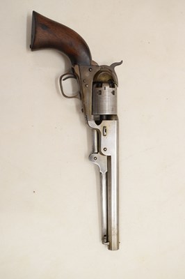 Lot 159 - .36 inch calibre London Colt model 1851 Navy Revolver