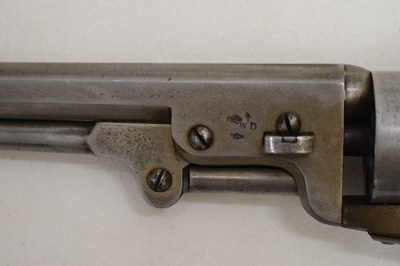 Lot 159 - .36 inch calibre London Colt model 1851 Navy Revolver