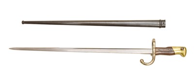 Lot 164 - French 'Gras' model 1874 bayonet