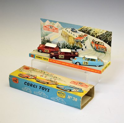 Lot 245 - Corgi Toys - Rallye Monte Carlo Gift Set no. 38