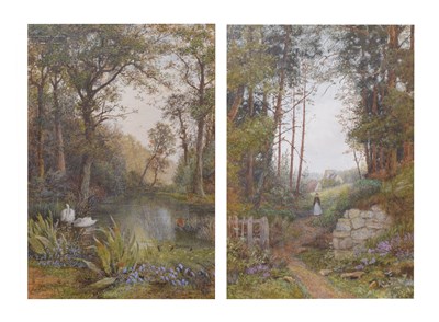 Lot 570 - Westley Horton (1846-1910) – Pair of watercolours