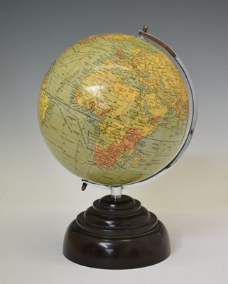 Lot 299 - 'Geographia' 8 inch  terrestrial globe, circa 1930s