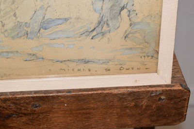 Lot 567 - James Beattie Michie (1891-1959) – Pencil and wash – Study of trees