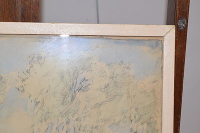 Lot 567 - James Beattie Michie (1891-1959) – Pencil and wash – Study of trees