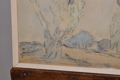Lot 567 - James Beattie Michie (1891-1959) – Pencil and wash – Study of trees